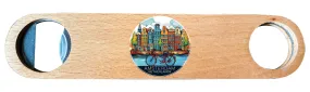 Amsterdam Netherlands Design D Souvenir Wooden Bottle Opener