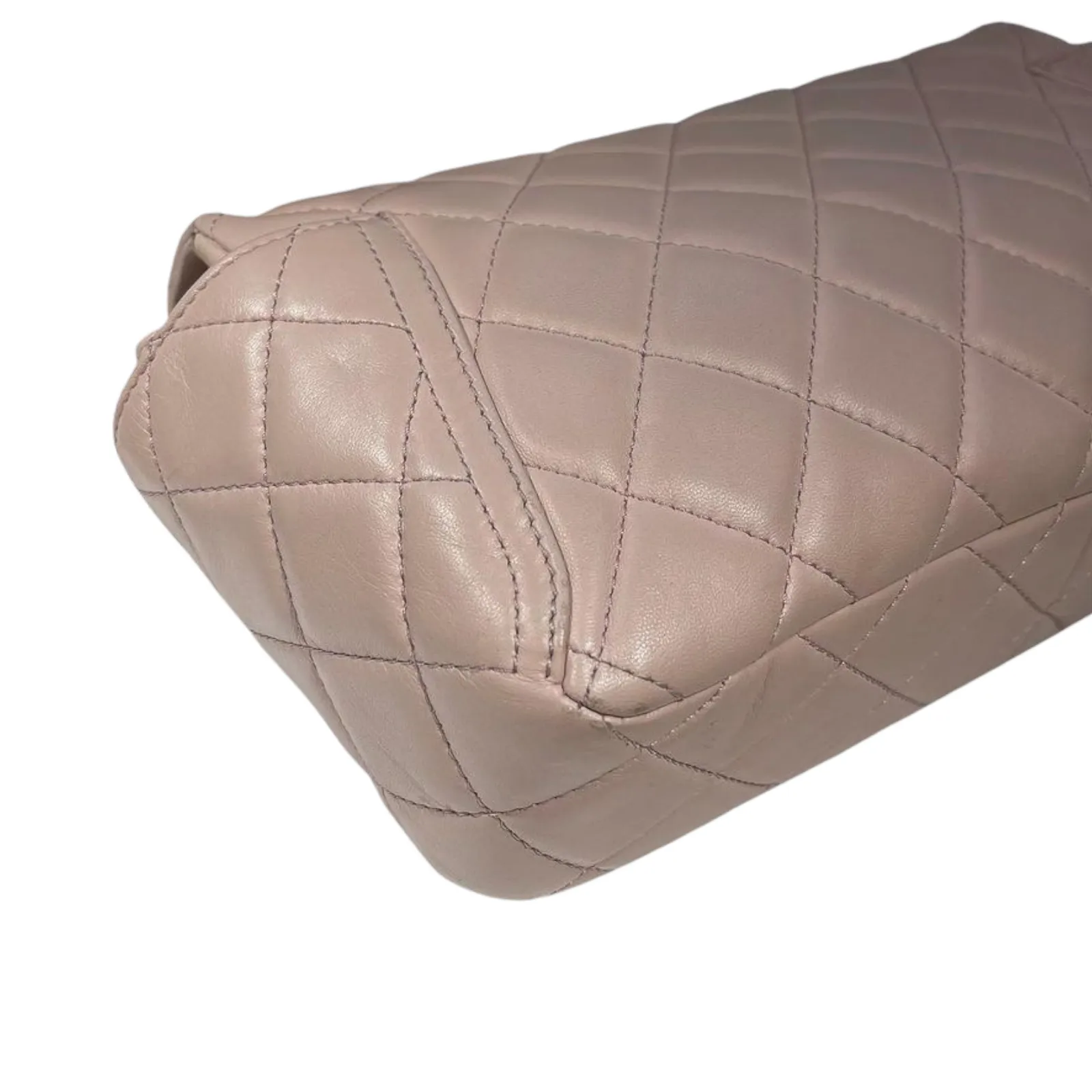 Around Pockets Flap Lambskin Pastel Pink RHW