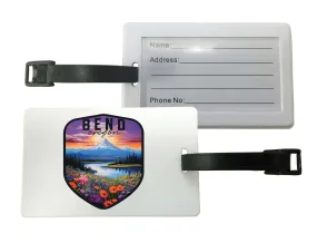 Bend Oregon Design A Souvenir Luggage Tag