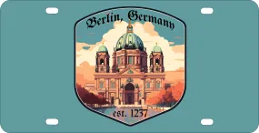 Berlin Germany Design B Souvenir Mini Metal License Plate 4.75 x 2.25 inch