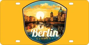 Berlin Germany Design C Souvenir Metal License Plate