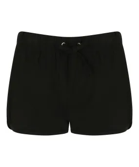 Black/Black - Women's retro shorts