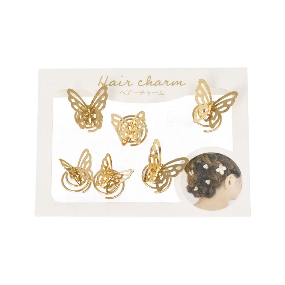 Butterfly Spiral Hairpin Set