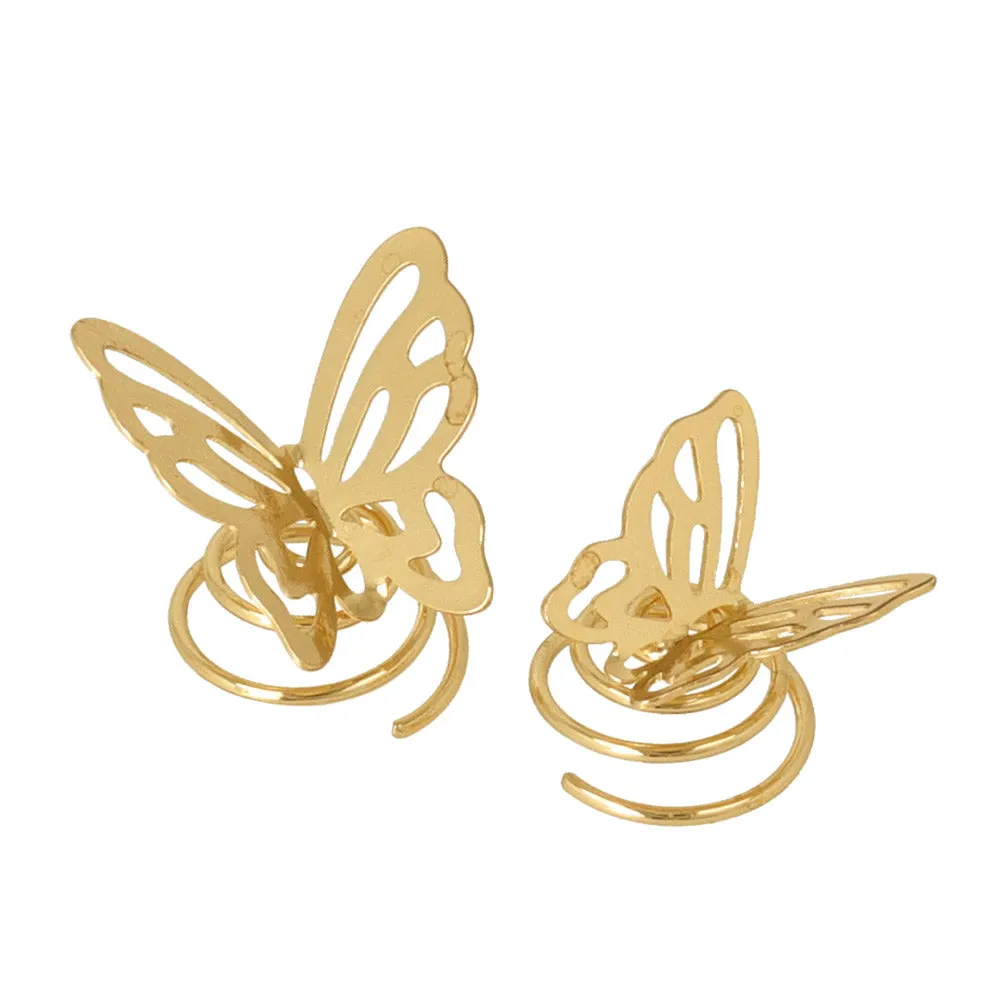 Butterfly Spiral Hairpin Set