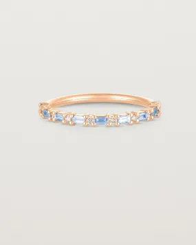 Demi Kyra Ring | Ceylon Sapphires & Diamonds