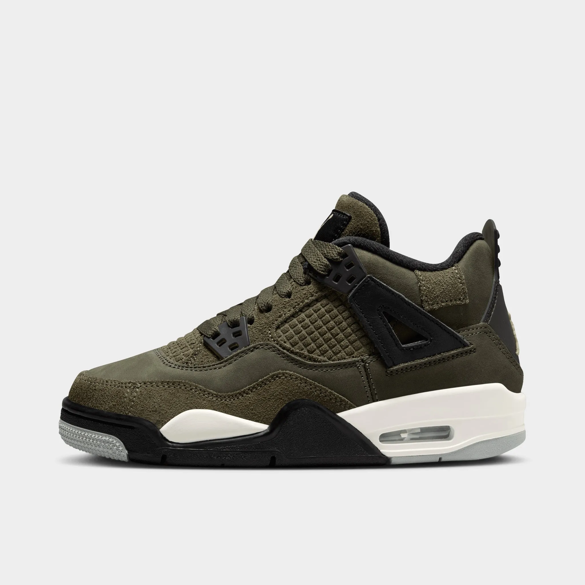 Jordan 4 Retro SE Craft GS Medium Olive / Pale Vanilla - Cargo Khaki