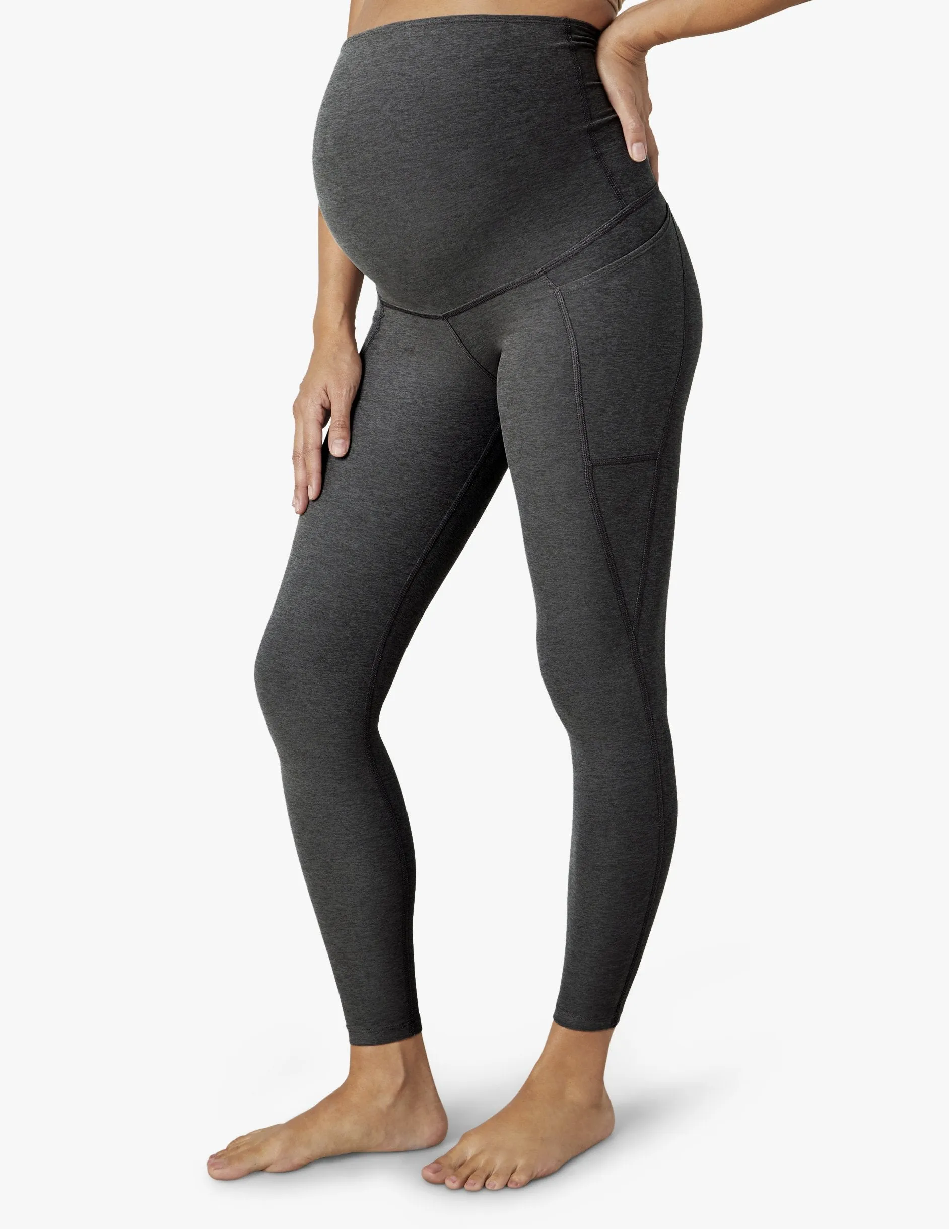 Spacedye Love the Bump Maternity Pocket Midi Legging